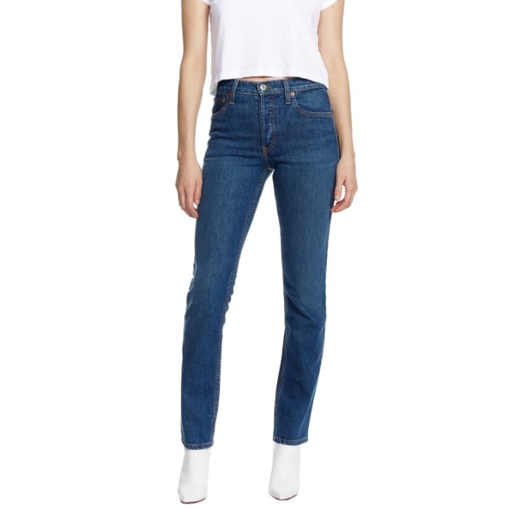 RE/DONE The Crawford Dark Stretch Size 24 NWT